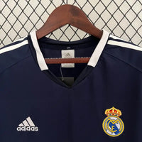 Maillot Real Madrid Rétro Homme 2004/2005 – Extérieur Noir