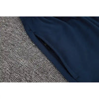Ensemble Homme Atlético de Madrid 2024/2025 – Haut Rose & Jogging Bleu Foncé