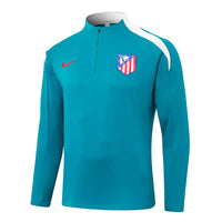Ensemble Homme Atlético de Madrid 2024/2025 – Haut Bleu Clair &; Jogging Gris