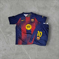 Ensemble Enfant "LAMINE YAMAL N°10" Barcelone 3  2025/2026 Domicile Bleu et Rouge