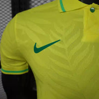 Maillot Brésil 2024/2025Domicile-Editon spéciale-Maillot Homme manche courtes-Jaune