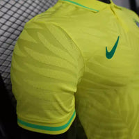 Maillot Brésil 2024/2025Domicile-Editon spéciale-Maillot Homme manche courtes-Jaune